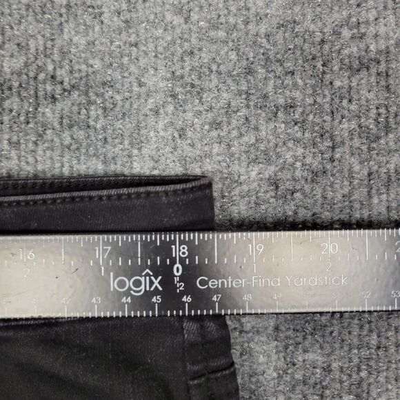 KUT FROM THE KLOTH Black Natalie High Rise Bootcut Denim Jeans SIZE 14 - Picture 5 of 11